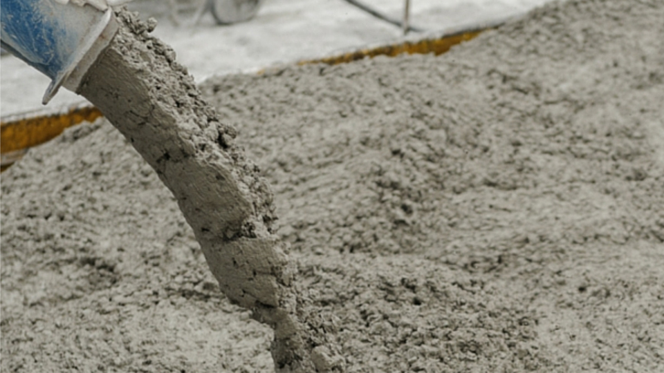 Fresh concrete