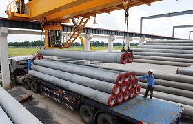 Concrete piles