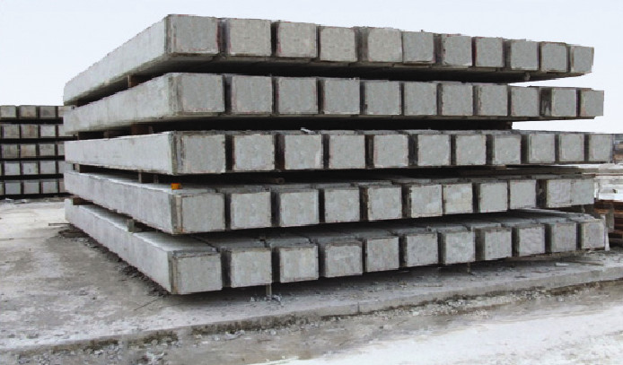 Square pestressed & reinforced concrete piles