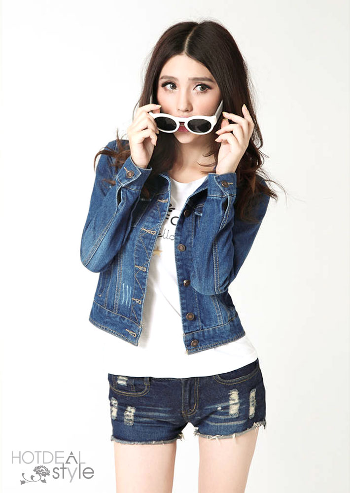 Jean shirt for woman