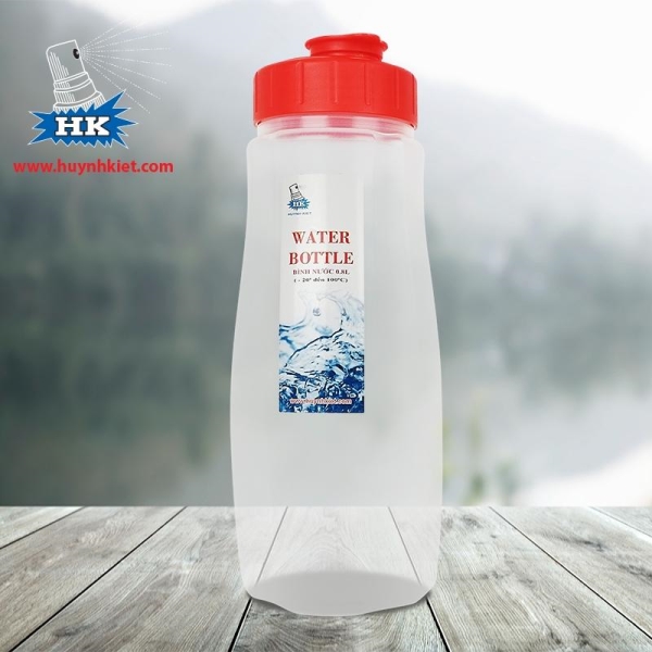 Plastic water bottle