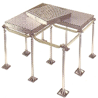 Aluminum flooring