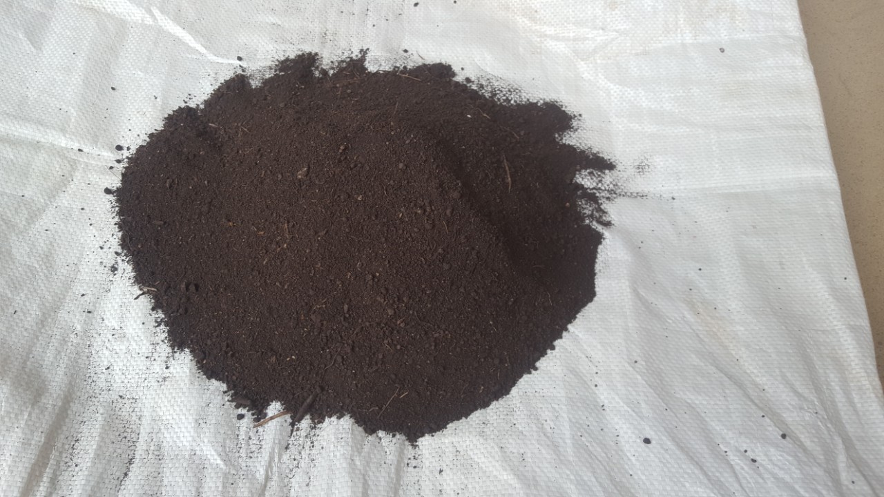 Processed peat
