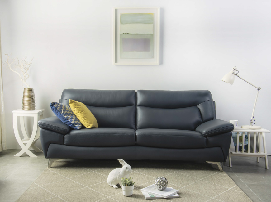 Narni leather sofa