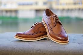 Leather shoes