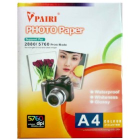 One sided photo printing paper