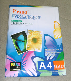 Double sided photo printing paper