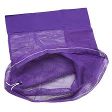 Purple Mesh Bag