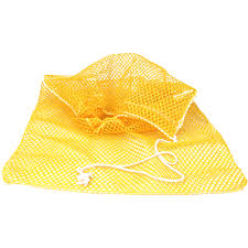 Yellow Mesh Bag