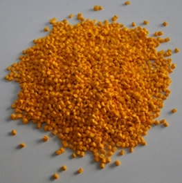 Yellow pellet
