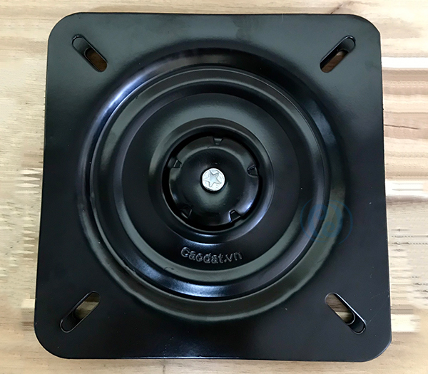 Black ball bearing seat swivel 190x190x2