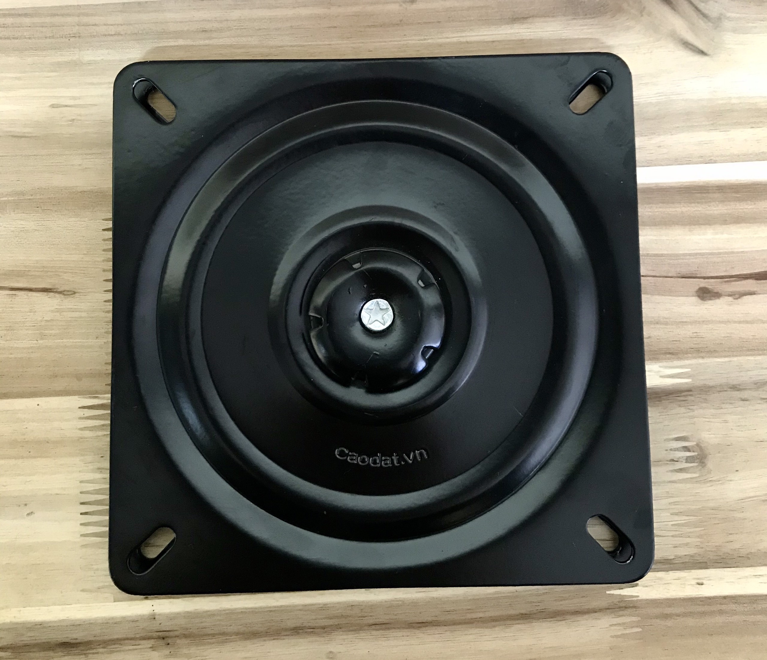 Black ball bearing seat swivel 260x260x2.5
