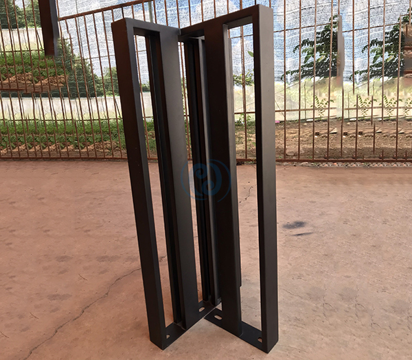 Console table leg frame