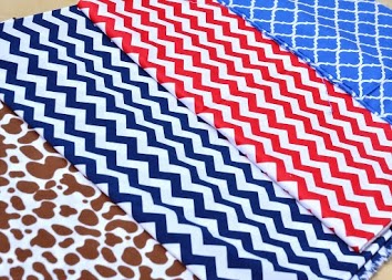 Patterned cotton fabric