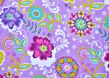 Patterned cotton fabric