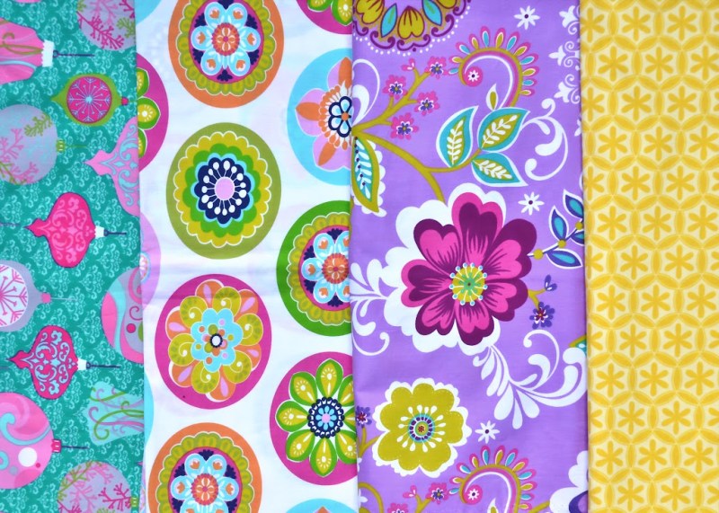 Patterned cotton fabric