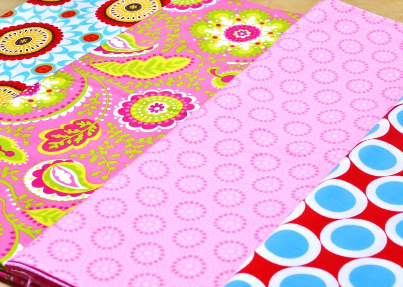 Patterned cotton fabric