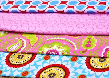 Patterned cotton fabric