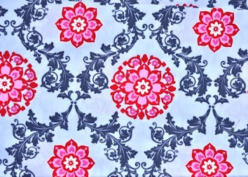 Patterned cotton fabric