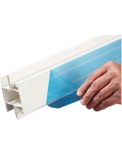 Plastic surface protection film