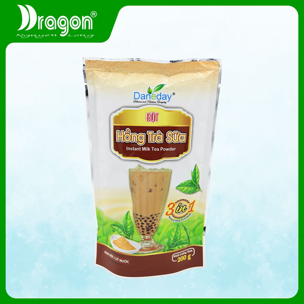 Red tea milk powder