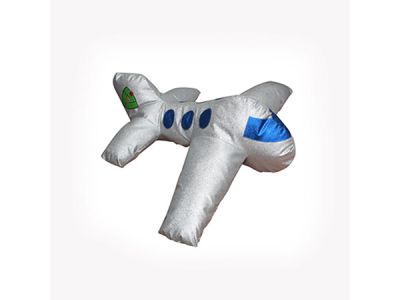 Fabric sparkling airplane