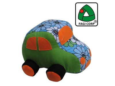 Fabric ladybug car