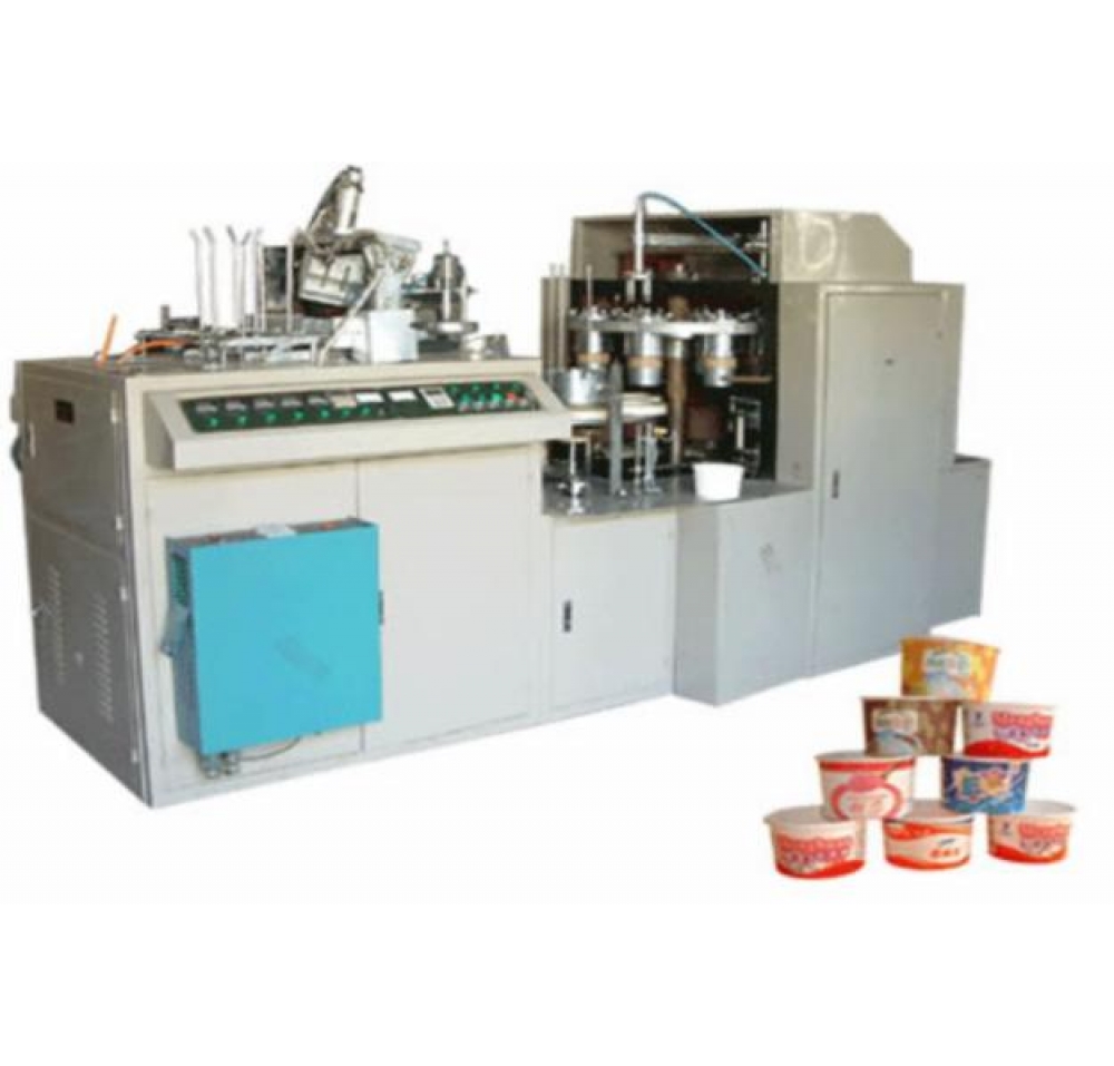 Paper cup making machine