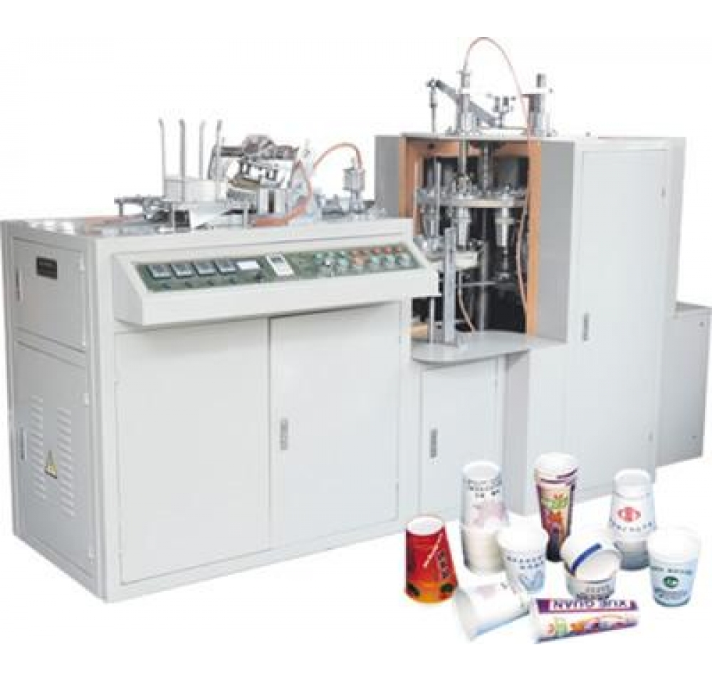 Paper cup making machine