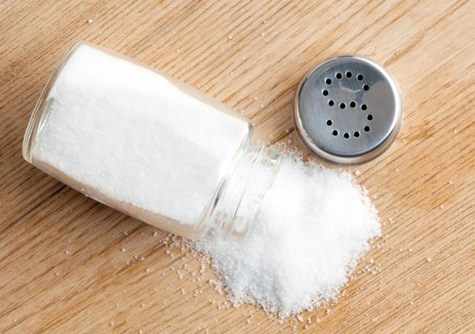 Dried salt