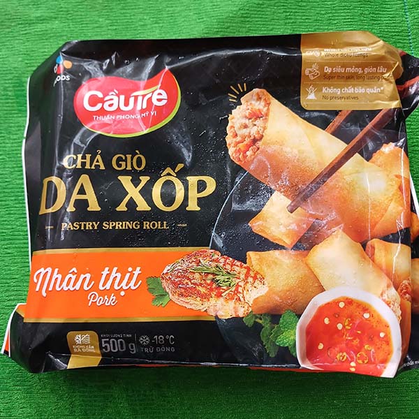 Crispy spring rolls