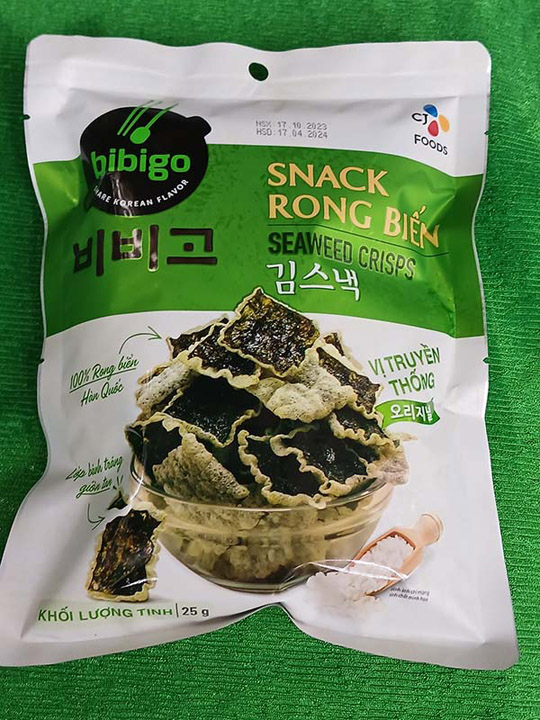 Seaweed snack