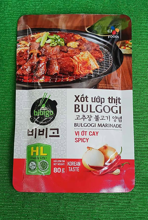 Meat marinade sauce