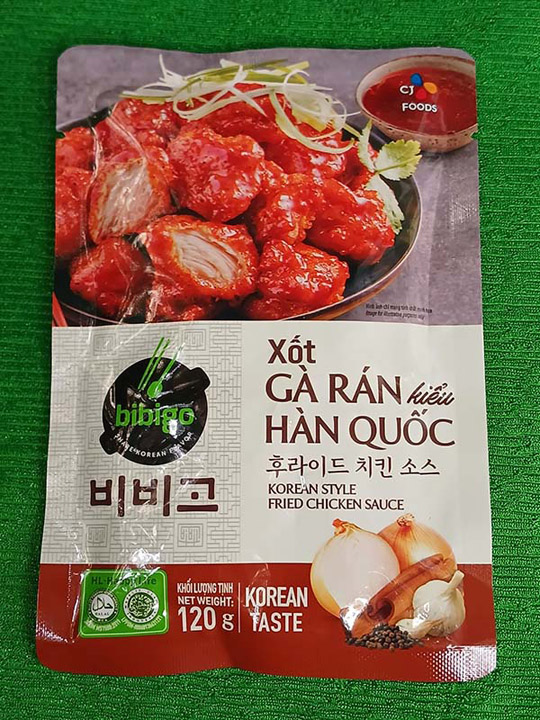 Korean fried chicken sauce