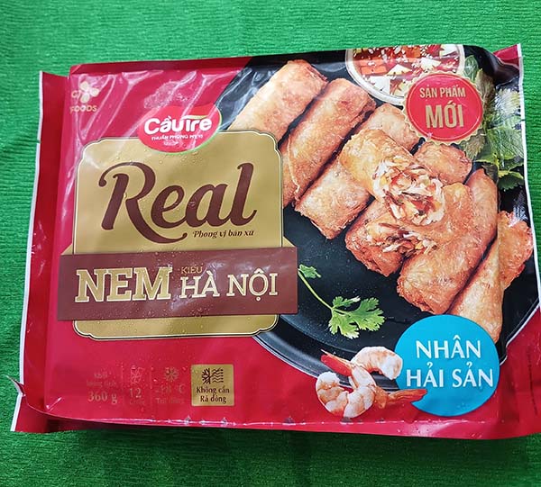 Hanoi-style spring rolls