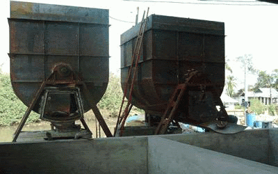 Shrimp boiling boiler