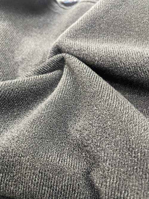 Brushed tricot fabric