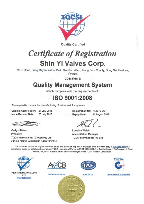 Certification
