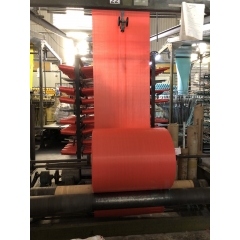 Red woven roll