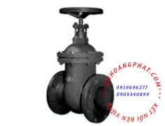 Flanged non-rising stem gate valve with handwheel