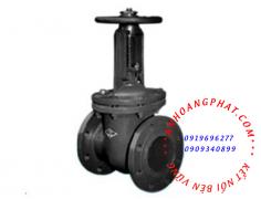 Flanged rising stem gate valve