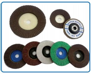 Folded flap disc