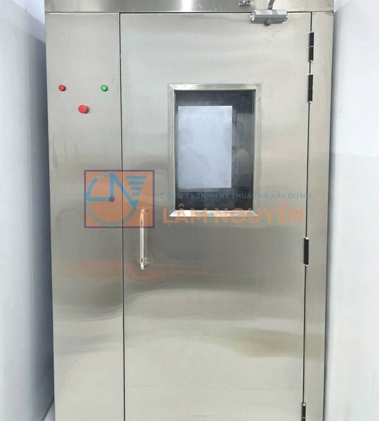 Stainless steel air shower