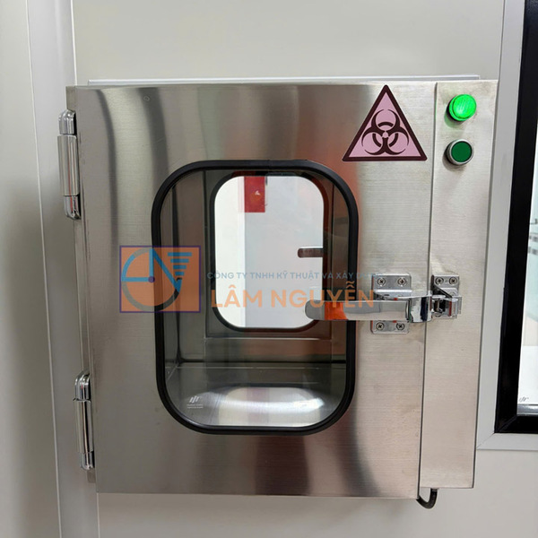 Stainless steel pass box