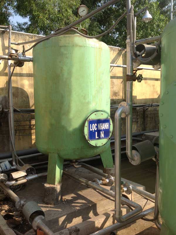 Pressure Filter Vessel in Water- Treatment Plant