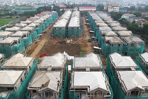 Nam Vien construction progress