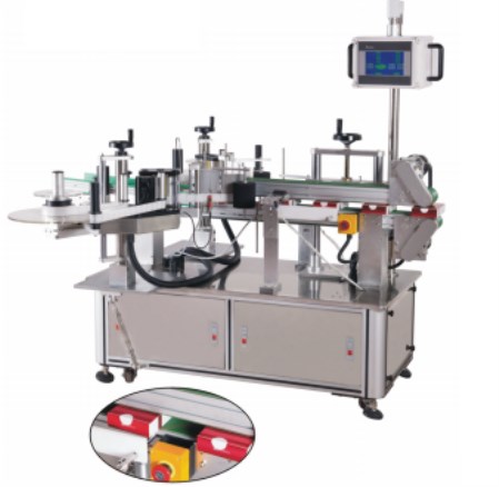 Automatic top label applicator (90-degree angle)