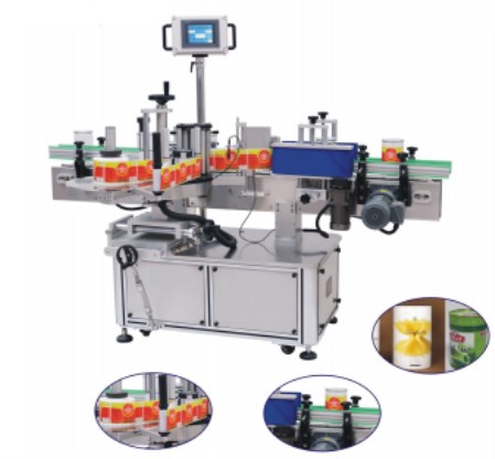 Automatic round label applicator