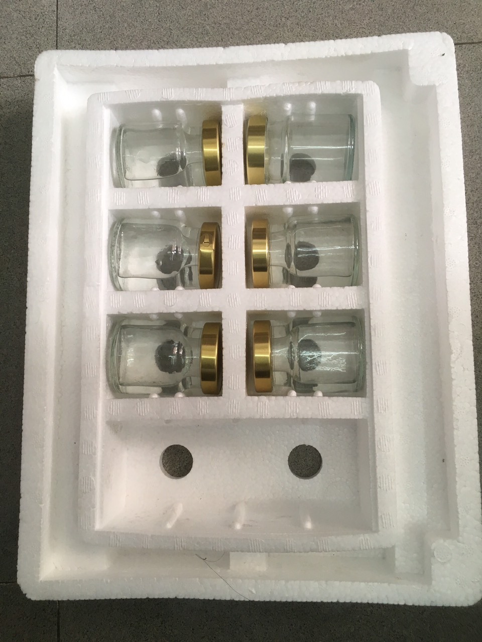 Salanganes Nest Styrofoam box