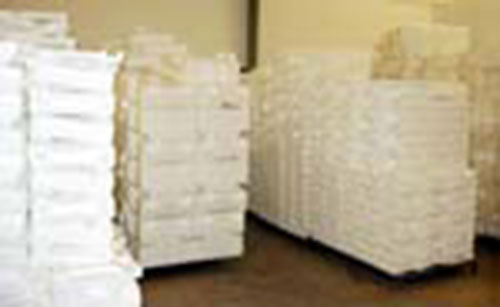 Styrofoam foam
